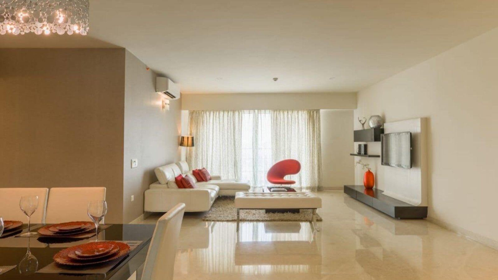 Karle Zenith Residences living room